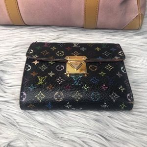 AUTH Louis Vuitton Multi-Color Porte Koala